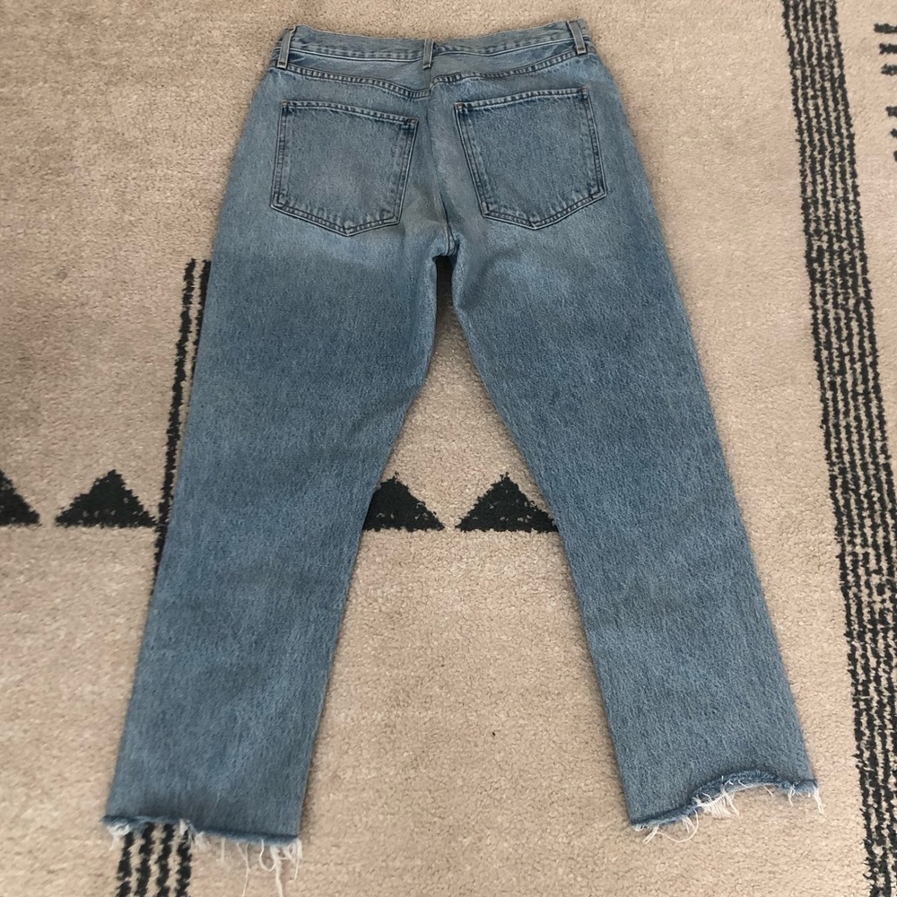 AGOLDE Riley High Rise Straight Crop Jeans - Picture 5 of 12